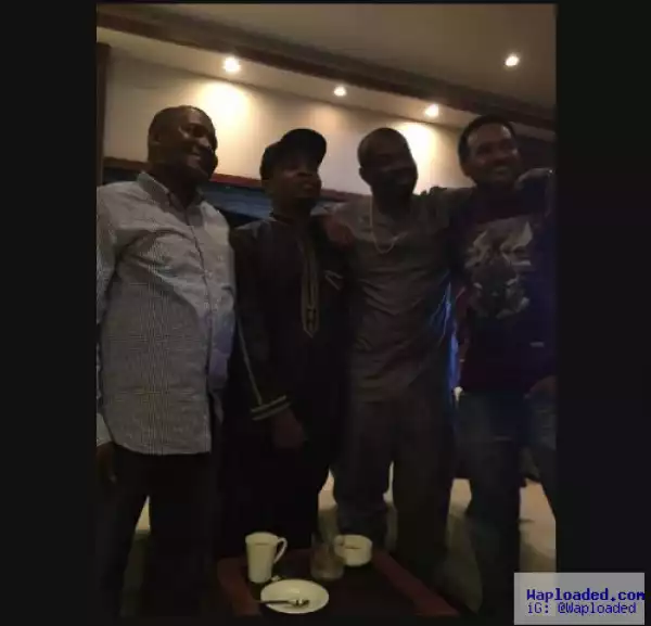 See Photos Proof That Dangote Reconciled Olamide And Don Jazzy